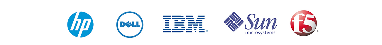 HP、DELL、IBM、SUN、F5品牌logo圖