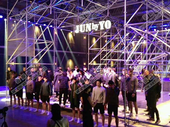 胡軍JUNbyYO2016發布會現場